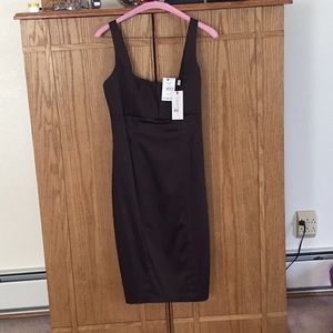 Sheath dress, brown